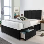 Small Double Divan Bed With Mattress Included - Image 3