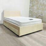 King Size Platform Slatted Bed Base with Optional Mattress, Headboard and Storage - Image 3