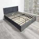 Platinum Double Platform Slatted Bed Base with Optional Mattress, Headboard and Storage - Image 3