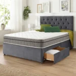 Double Divan Bed With Mattress Included - Image 5