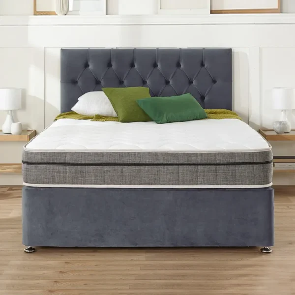 Double Divan Bed With Mattress Included